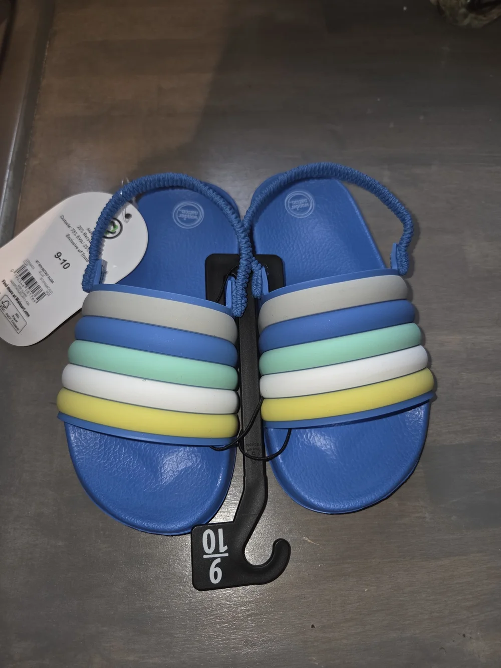 Wonder Nation Toddler Slide Sandals